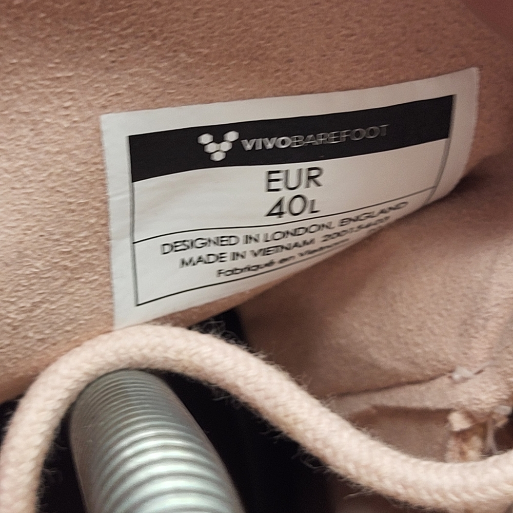 Vivobarefoot Gobi III Hemp Women’s Shoe 40 EU 9 US Pink Minimalist - Picture 7 of 10